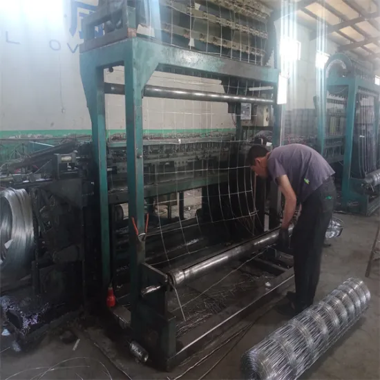 heavy duty fixed knot woven wire field game fence/ Galvanized Sheep Farm Fence Price/ 2.2mm 2.5mm 2.7mm wire farm fence