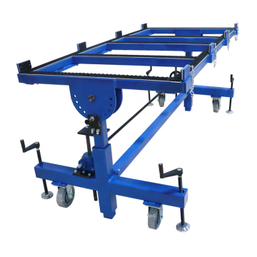 Adjustable Height Stone Worktable for Processing
