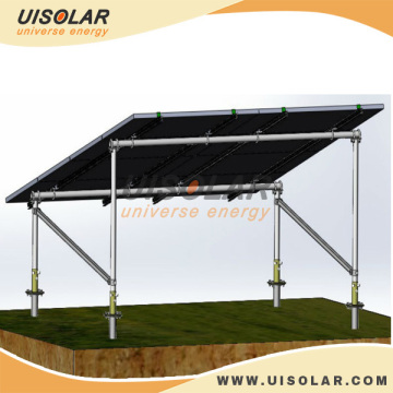 Q235 Galvanized Steel solar ground mounting system