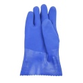 Niebieskie rękawice odporne na uderzenia TPR