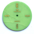 Précious Agate Green Jade Gemstone Dial