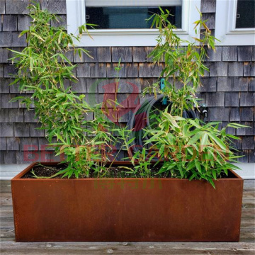 Metal Modern Custom Lightweight Duurzame stalen plantenbakken: Vind vandaag nog uw perfecte tuincontainer!