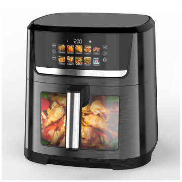 2024 Najlepiej sprzedające się 10L Mini Electric Round Fryer Fryer Stal nierdzewna do użytku domowego i hotelu