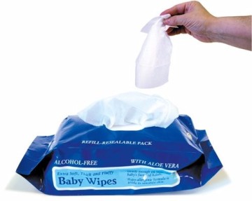 Tapu air bayi hypoallergenic bebas alkohol