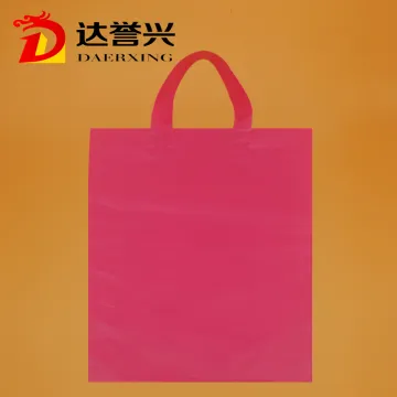 Famous Custom Handle Plastic Bag