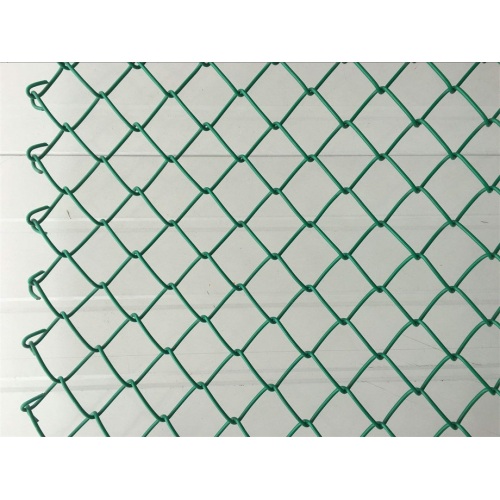 Chain Link Fence with PVC-Coated Wire PVC Coated Chain Link Fence Supplier