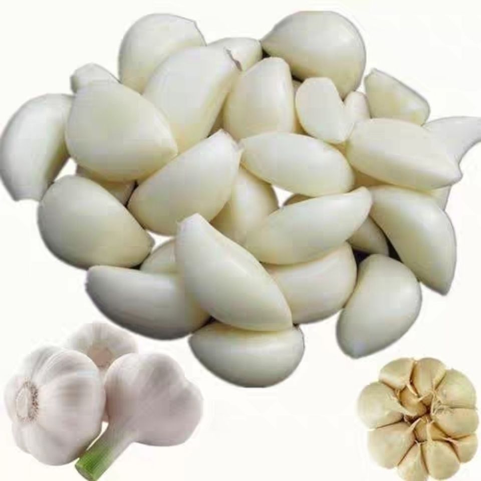 peeled garlic
