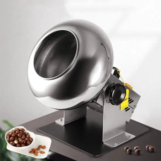 Automatic Mini Food Coating Machine for Candy and Chocolate