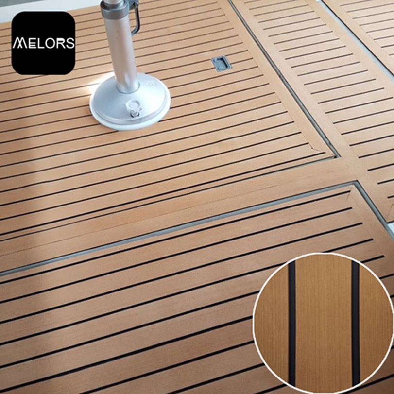Melors Faux Teak Boat Flooring Composite Marine Decking