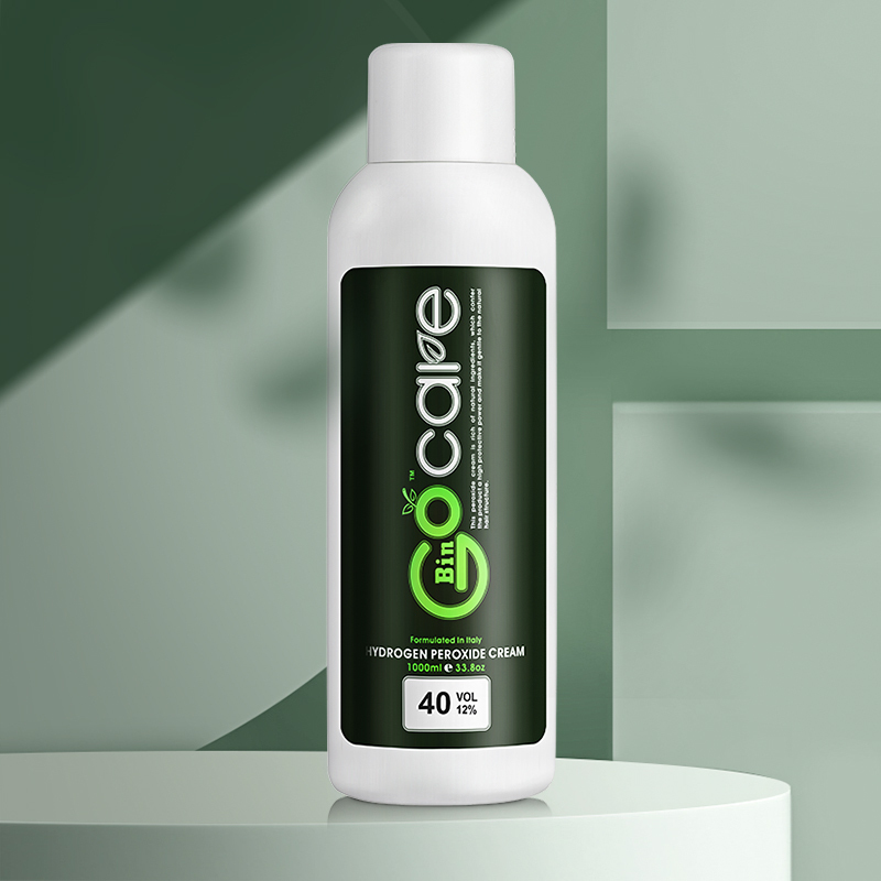 Gocare Private Label Peroxide Hydrogen Oxidant Cream Professional Hair Developer With Argan Oil