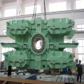 Steel stabilising converter tilting device