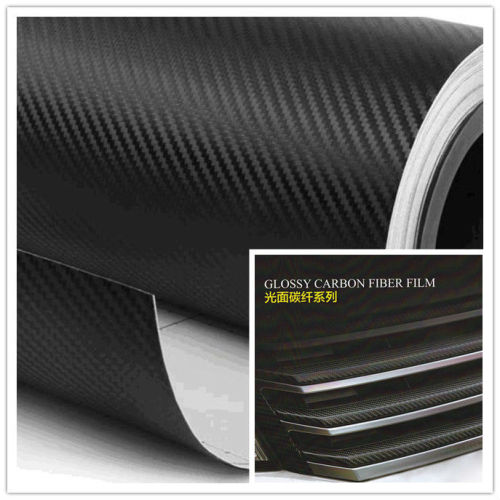 3D carbon fiber purple/Sliver/black/pink vinyl air permeabl sticker air channel carbon fiber