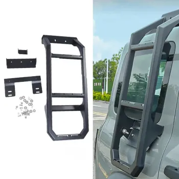 Aluminum Roof Climbing Ladder for Great Wall Tank 300 2021-2024 Rear Window Folding Ladder Frame