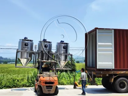 Small Palm Oil Refining Machine: 500kg Oil Refining Plant and Processing Machinery