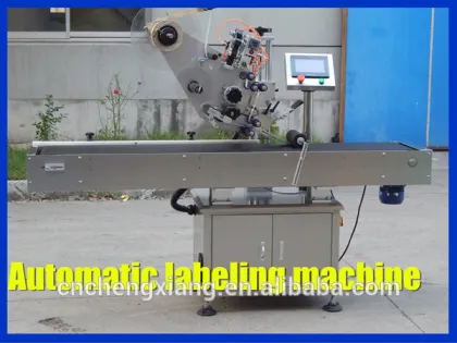 Trade assurance top labeling automatic,sticker labeling machine for carton