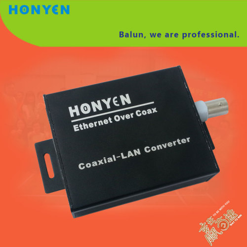 EOC Converter Ethernet over coax cable single channel HY-EOC01-C