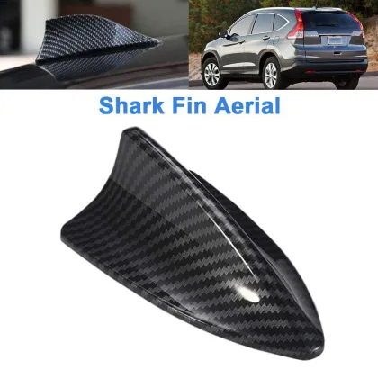 Car Solar Shark Fin Antenna with Wireless Decoration