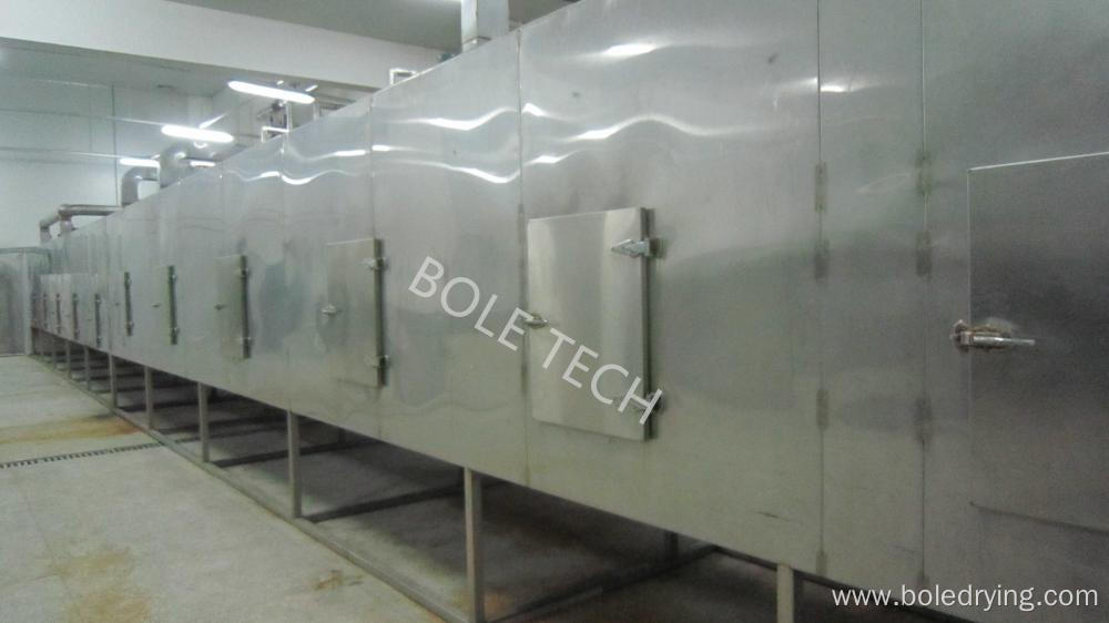 Fruit continuous drying machine mesh belt dryer