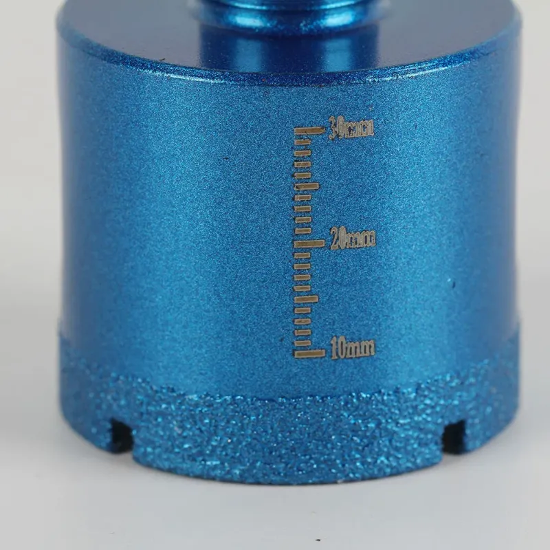 Vacuum Brazed Steel Dry Diamond Rock Core Drill Bits Set