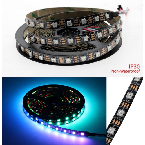 60LED/M RGB Individually Addressable WS2812B LED Pixel Strip