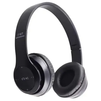 OEM Multi-color Adjustable Gaming Headset P47 Wireless Headphones with MIC