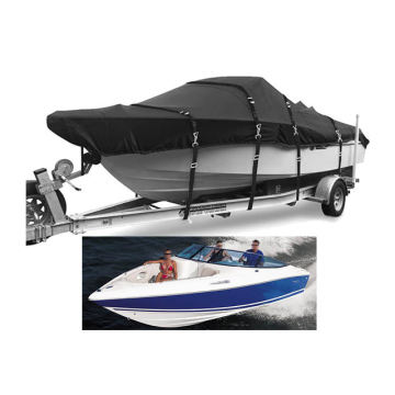 Wholesale Waterproof Black Rectangle Oxford Boat Cover Cap