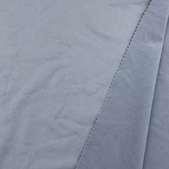 1 Side Brush Polyester Spandex Jersey Textile