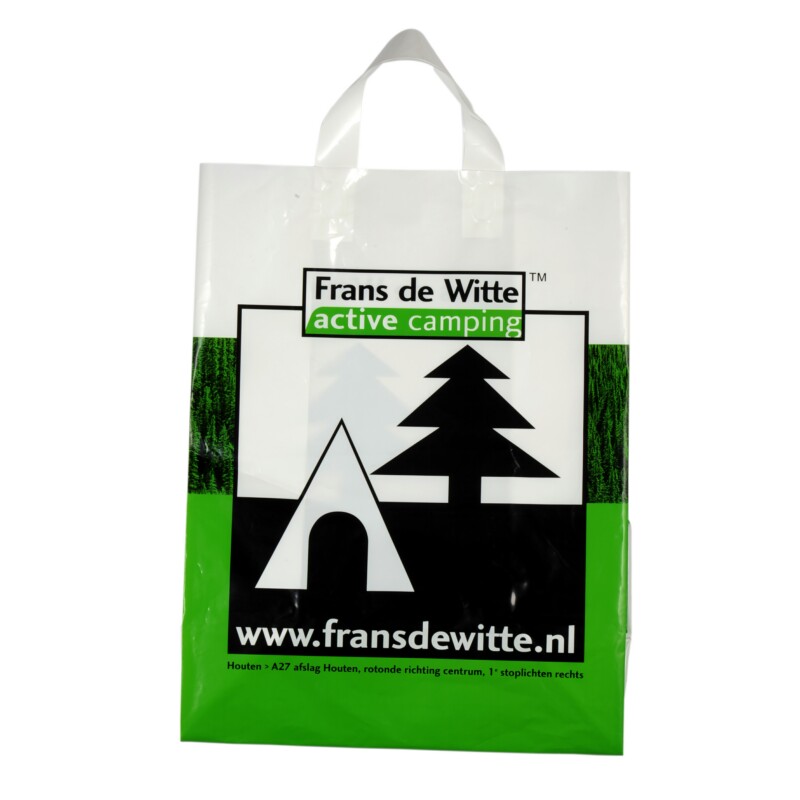 Loop Handle Bag (HF-502) , Plastic Shopping Bag, Printed Polybag with High Quality