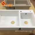 Quality Black Artificial Stone Kitchen Sink for Farmhouse Kitchens