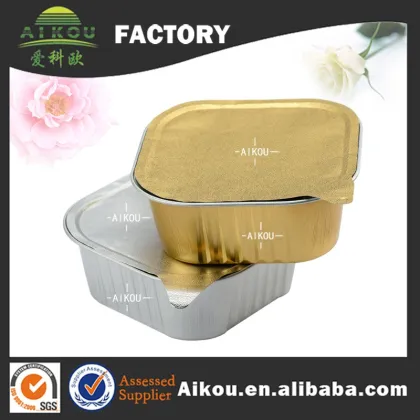 Healthy vacuum long time food storage disposable frozen food tray