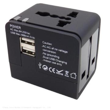 Hot Sale All-in-One Universal Travel Adapter &amp; Smart Charger