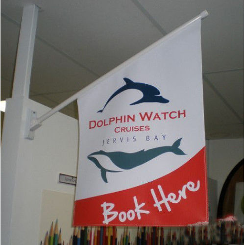 Water Proof Promotional Front Porch Wall Flags Signs
