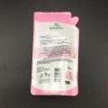Plastic stand-up bag for shower gel/shampoo/hair mask sachet