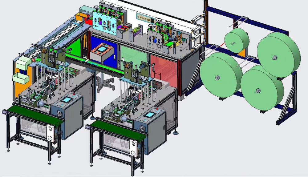 Full Automatic 3D Face Mask Making Machine