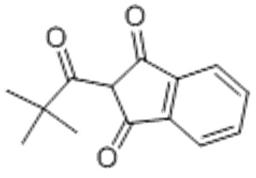 1H-Indene-1,3(2H)-dione,2-(2,2-dimethyl-1-oxopropyl)- CAS 83-26-1