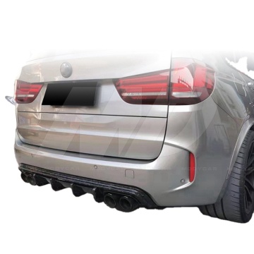 Vorstein Style Forged Carbon Fiber Rear Diffuser for 2014-2018 BMW F85 X5M F86 X6M