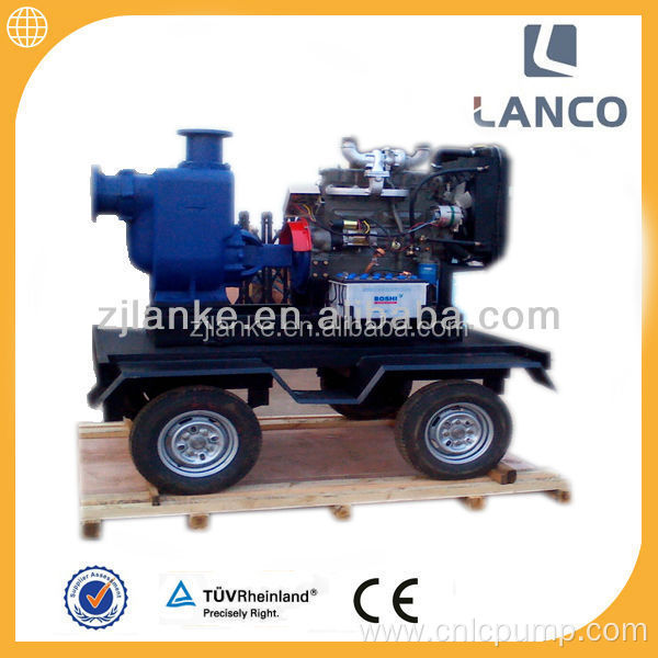 ZW Series self priming dry prime sewage pump