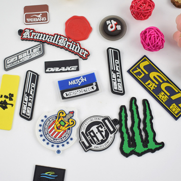 Sustainable Custom Clothing Silicone Labels for Garment Logos