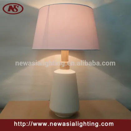 off white ceramic table lamp