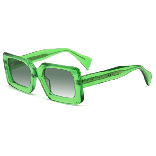 Small Square Acetate Sunglasses