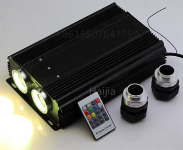 2 -teiliger 30 mm großes Loch -LED RGBW Faserleuchte Projektor - 45+45W &amp; 90W