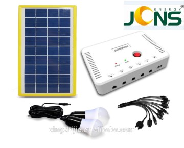 JCN 2016 Newest small led solar lighting kits F201 with CE, Rosh, FCC