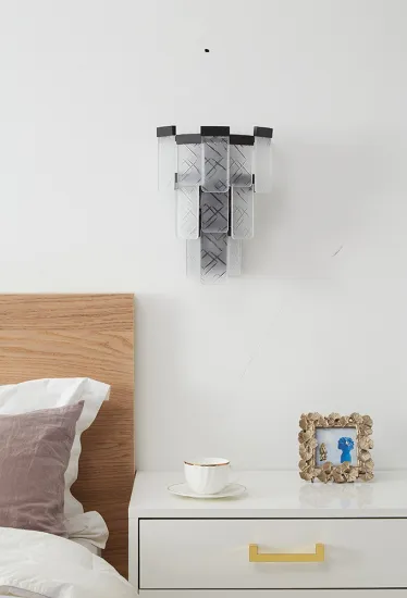 Modern Hotel/Home Corridor Decoration Crystal Wall Lamp