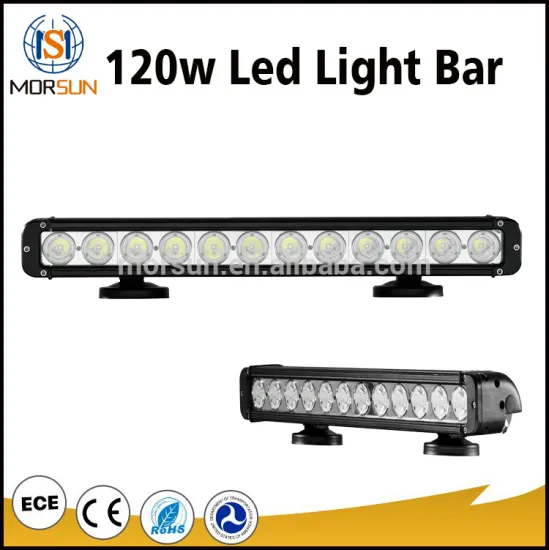 Factory direct light led light bar 120w led light bar ip68 Off-road SUV RV Jeep Wrangler