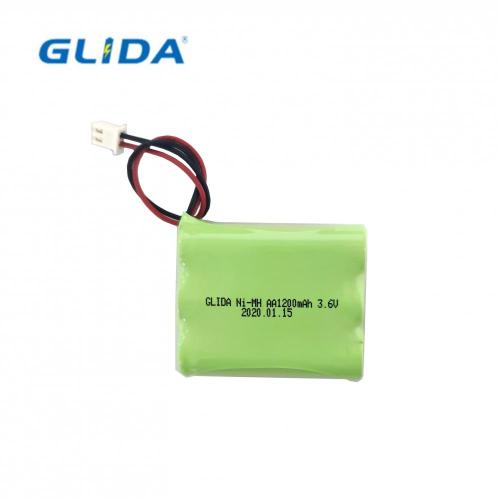 rechargeable replacement AA 3.6V 1200mah nimh battery pack