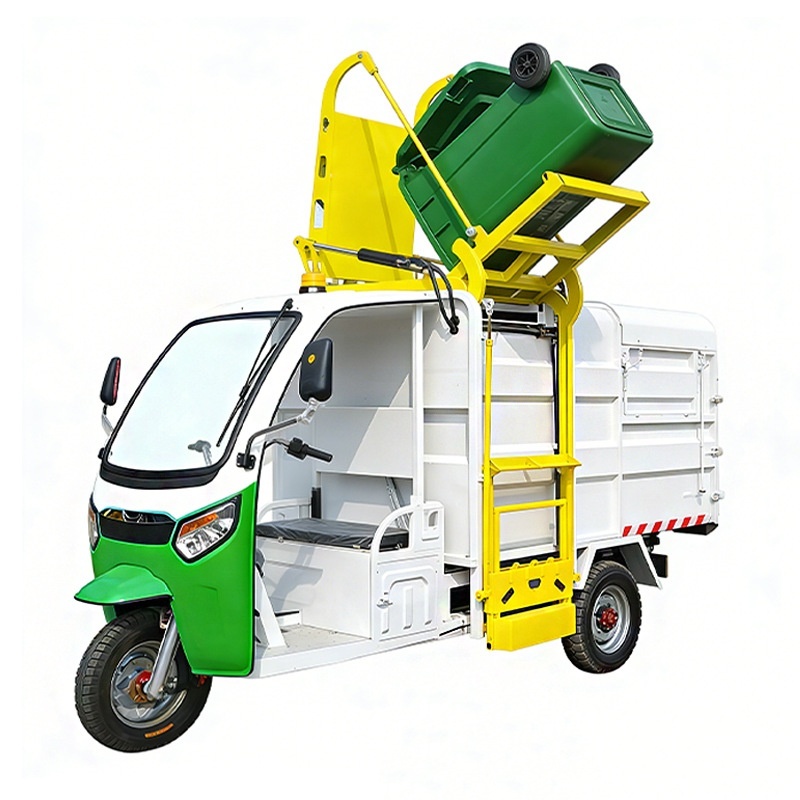 Advanced Mobile Garbage Compacting Transfer Truck Unit