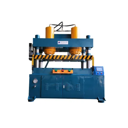 Horizontal oil hydraulic press