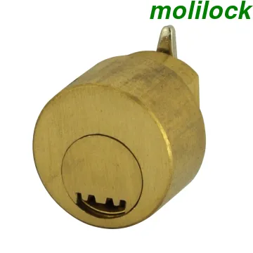 Zinc Alloy Mortise Lock Cylinder with Satin Nickel Finish