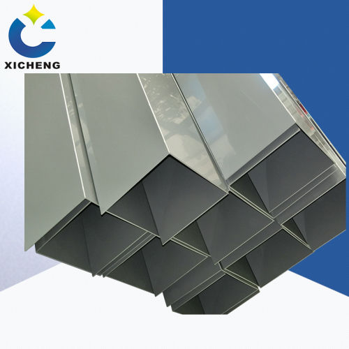 Industrial pp ventilation pipe with square shape