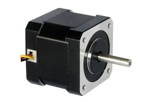 Hybrid stepping motors NEMA 17 mirror inished endcaps strengthened shaft